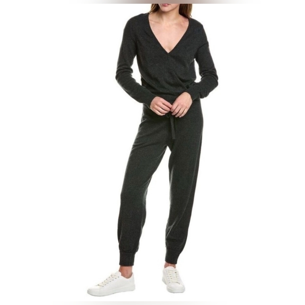 Spiritual Gangster Charcoal Jumpsuit Size Small